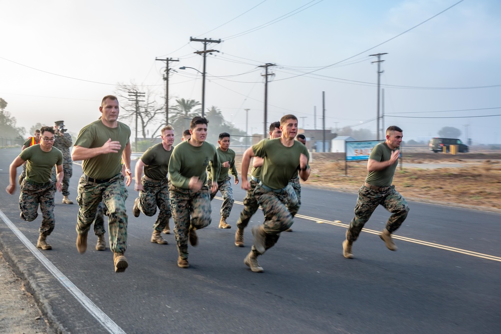 13th Marine Expeditionary Unit Combat Fitness Test