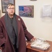 Jane Hauth bakes for Sumpter Smith Airmen