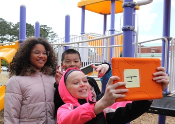 Norfolk District and young scientists intersect during geotagging event