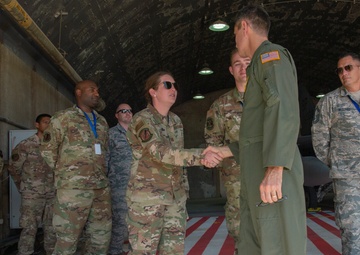 Lt. Gen. Basham visits Blue Flag 2019