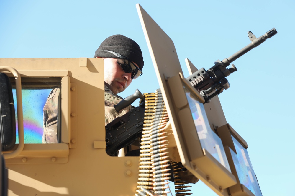 HSC Soldiers conduct gunnery training