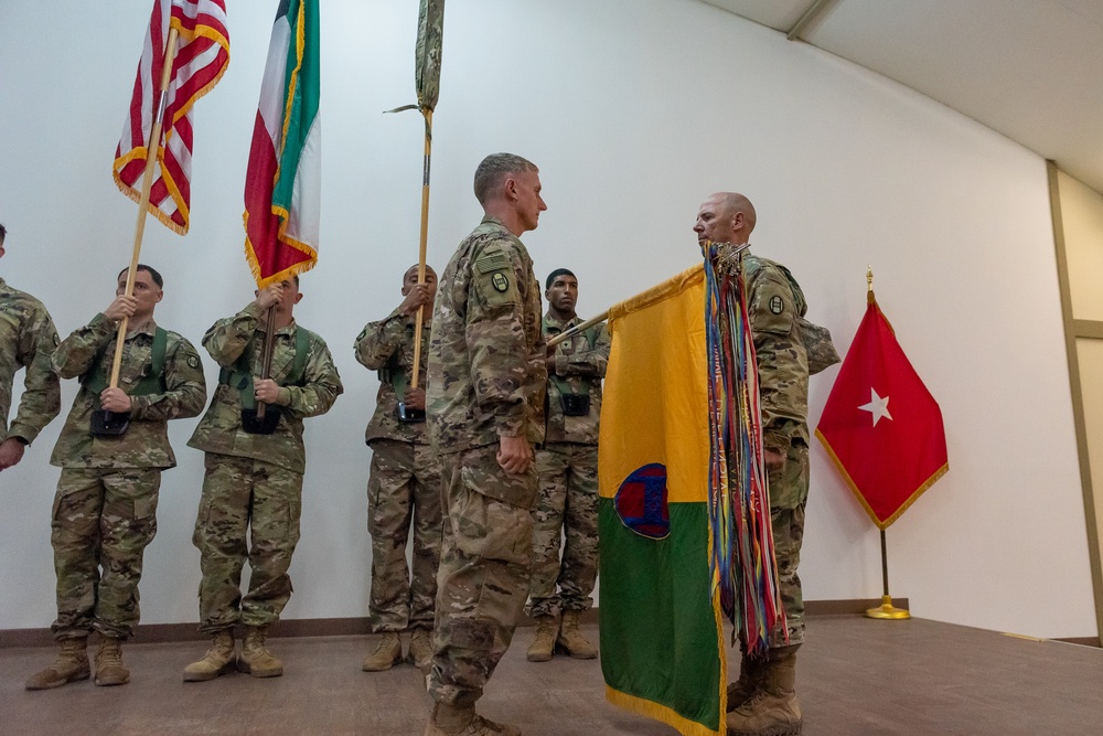 Task Force Spartan’s armored brigade combat teams conduct transfer of authority ceremony