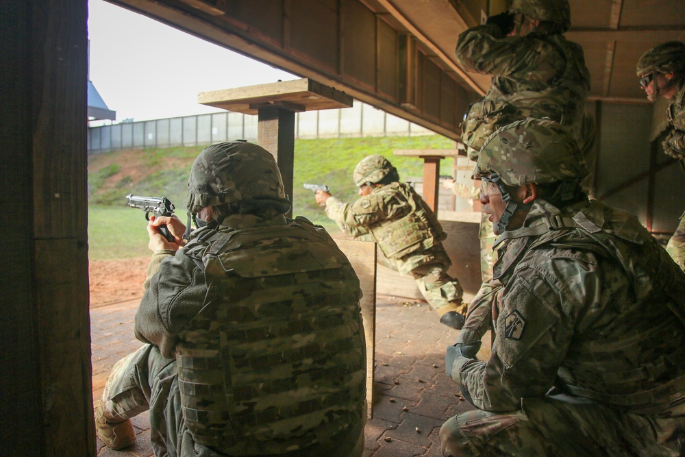7th MSC Soldiers conduct weapons training, range operations