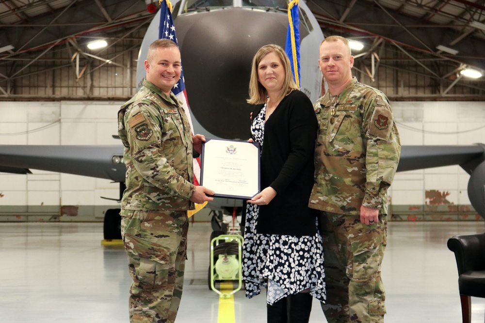 Tech. Sgt. Michael Bjorkley retires