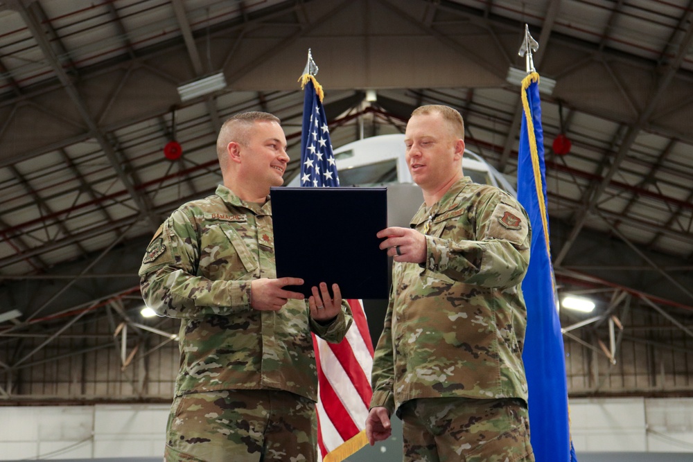 Tech. Sgt. Michael Bjorkley retires