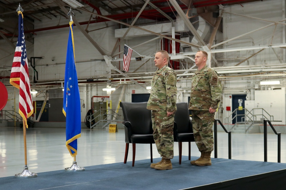 Tech. Sgt. Michael Bjorkley retires