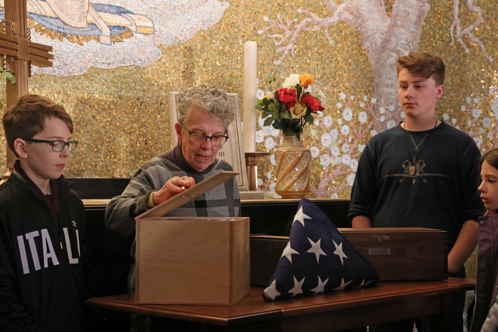 21st TSC Mortuary Affairs supported the repatriation of WWII pilot 1st Lt. Loren Hintz