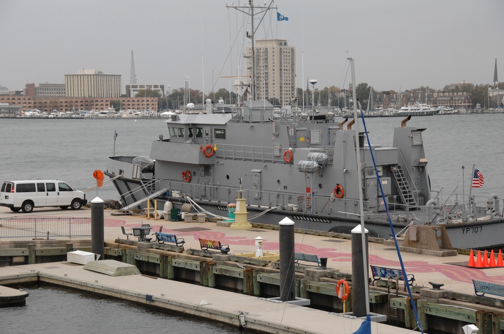 Naval Academy YPs visit downtown Norfolk