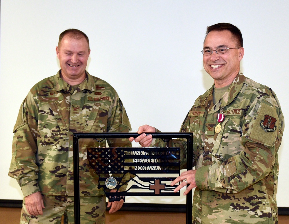Flight surgeon named 120th Medical Group commander, promoted to colonel