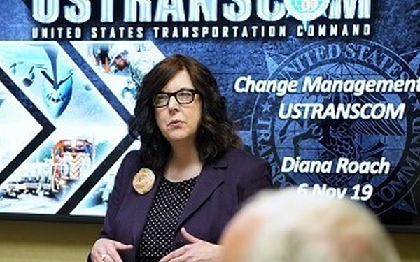 Optimizing the efficiency, effectiveness of U.S. Transportation Command through the process of change