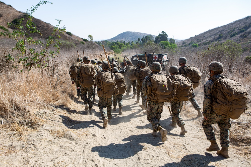 U.S. Marines become martial arts instructors on Camp Pendleton