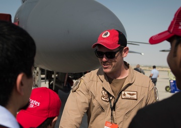 UAE Special Olympics tours U.S. aircraft during Dubai Airshow