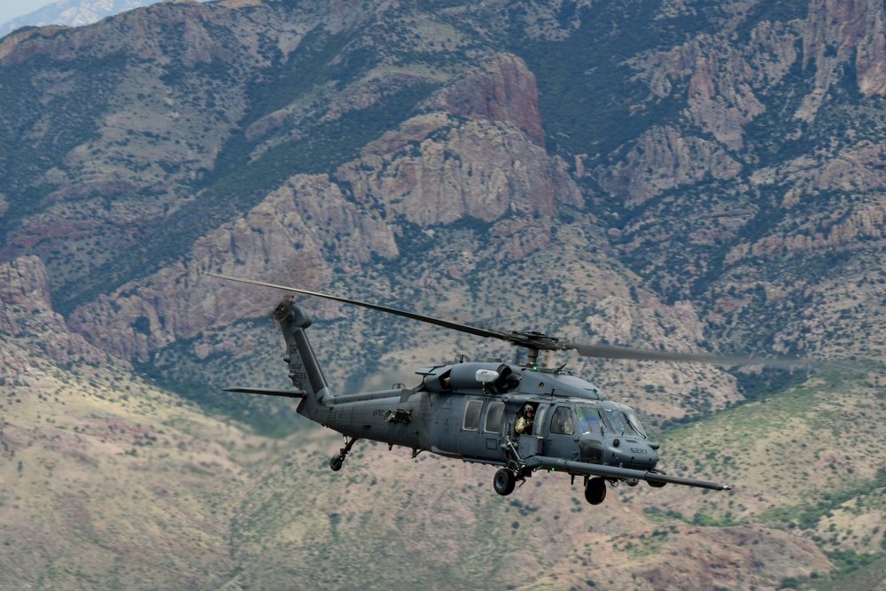 CAS assets train over Southern Arizona