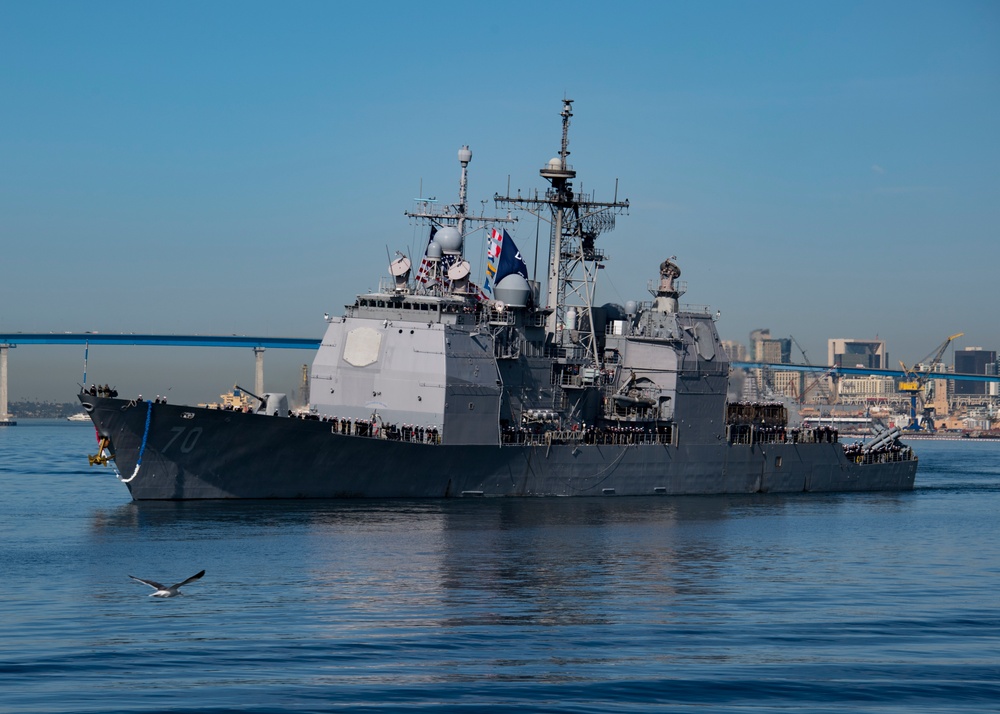 Lake Erie Returns From Deployment