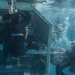 Pendleton Marines submerge in underwater helicopter egress training