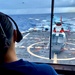Lt. j.g. Angela-Ruth Johnson oversees helicopter operations on USCGC Stratton (WMSL 752)