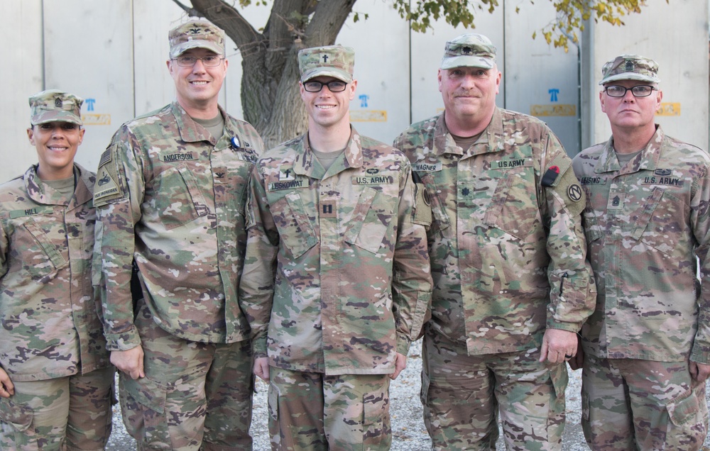 329th Combat Sustainment Support Battalion patching ceremony