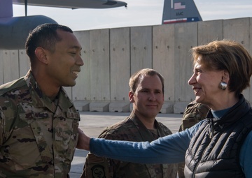 SECAF, CSAF visit Bagram to thank Airmen