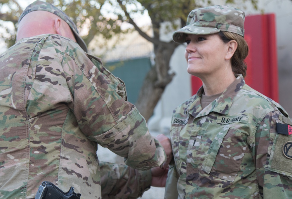 329th Combat Sustainment Support Battalion Patching Ceremony