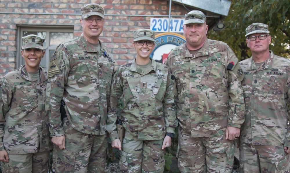 329th Combat Sustainment Support Battalion Patching Ceremony