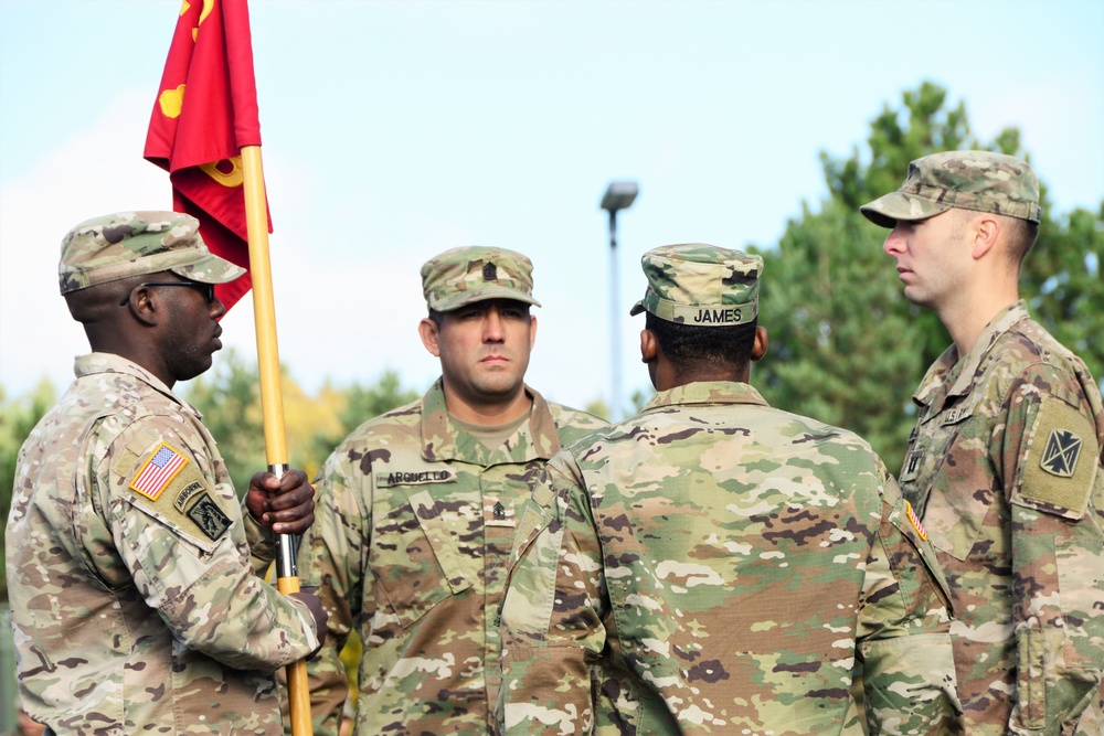 Bravo Battery, 5th Battalion, 4th Air Defense Artillery Regiment Change of Responsibility Ceremony