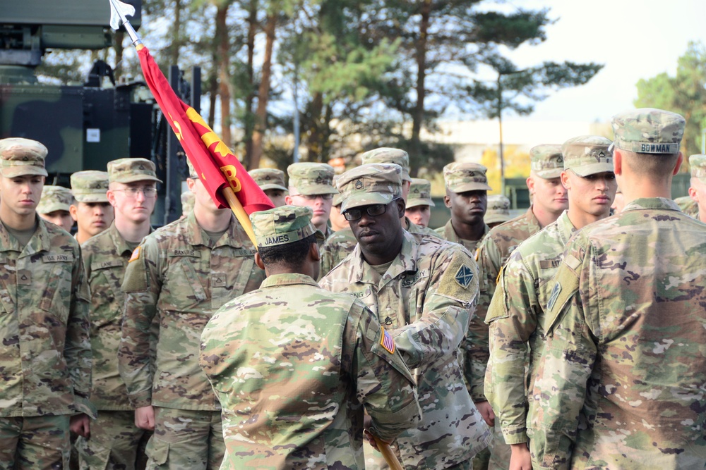 Bravo Battery, 5th Battalion, 4th Air Defense Artillery Regiment Change of Responsibility Ceremony