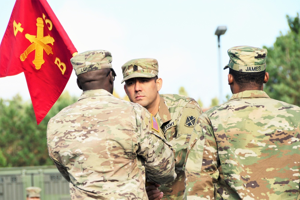 Bravo Battery, 5th Battalion, 4th Air Defense Artillery Regiment Change of Responsibility Ceremony