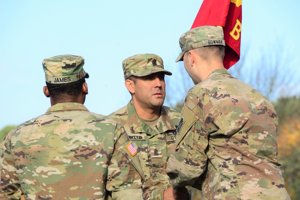 Bravo Battery, 5th Battalion, 4th Air Defense Artillery Regiment Change of Responsibility Ceremony