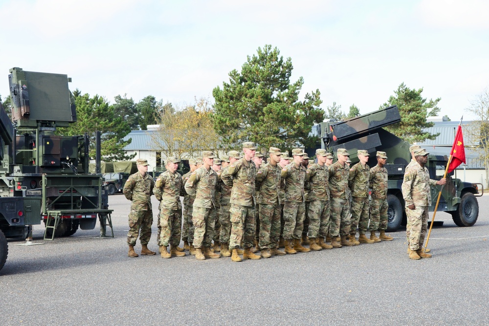 Bravo Battery, 5th Battalion, 4th Air Defense Artillery Regiment Change of Responsibility Ceremony