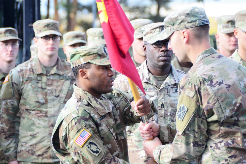 Bravo Battery, 5th Battalion, 4th Air Defense Artillery Regiment Change of Responsibility Ceremony