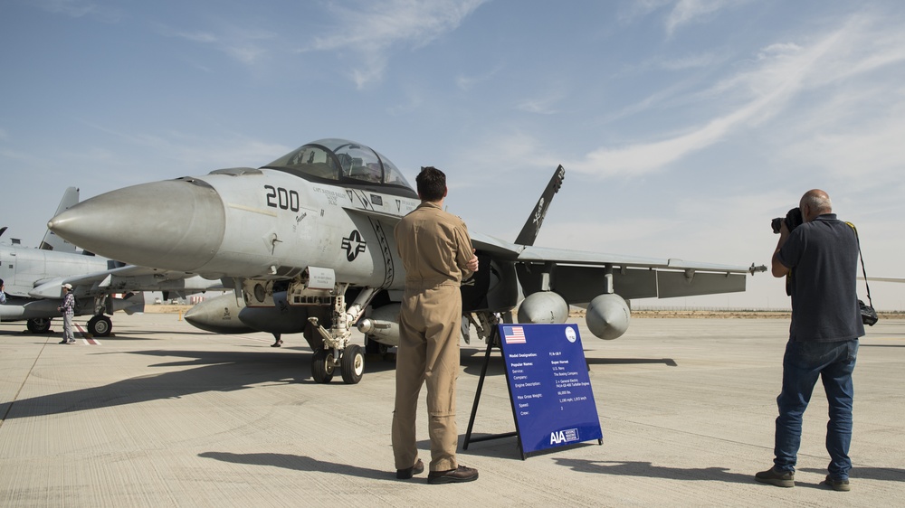 U.S. showcases assets during 2019 Dubai Airshow opening day
