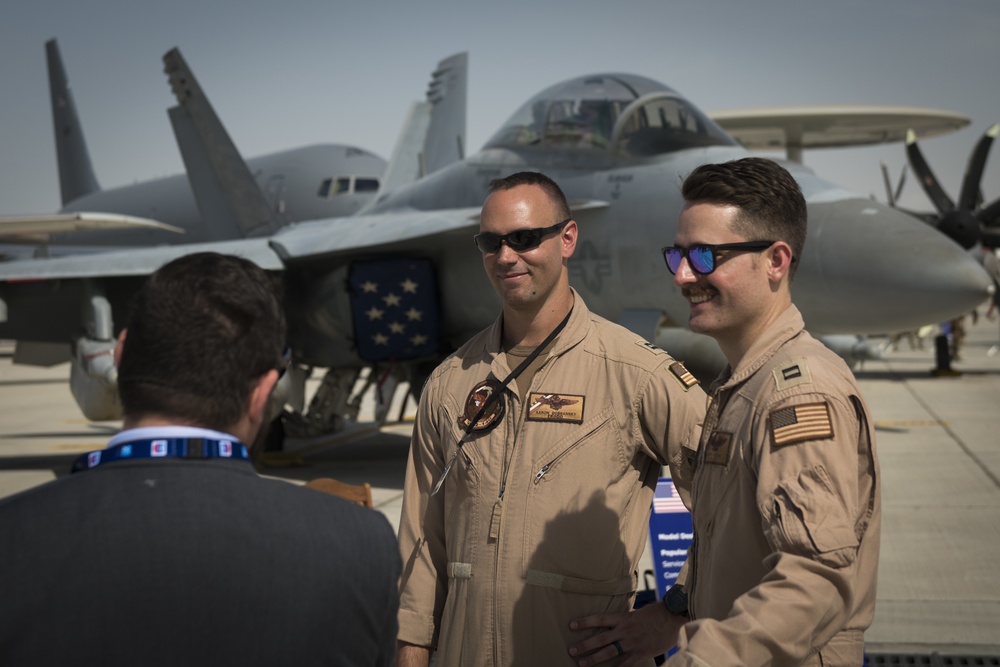 U.S. showcases assets during 2019 Dubai Airshow opening day