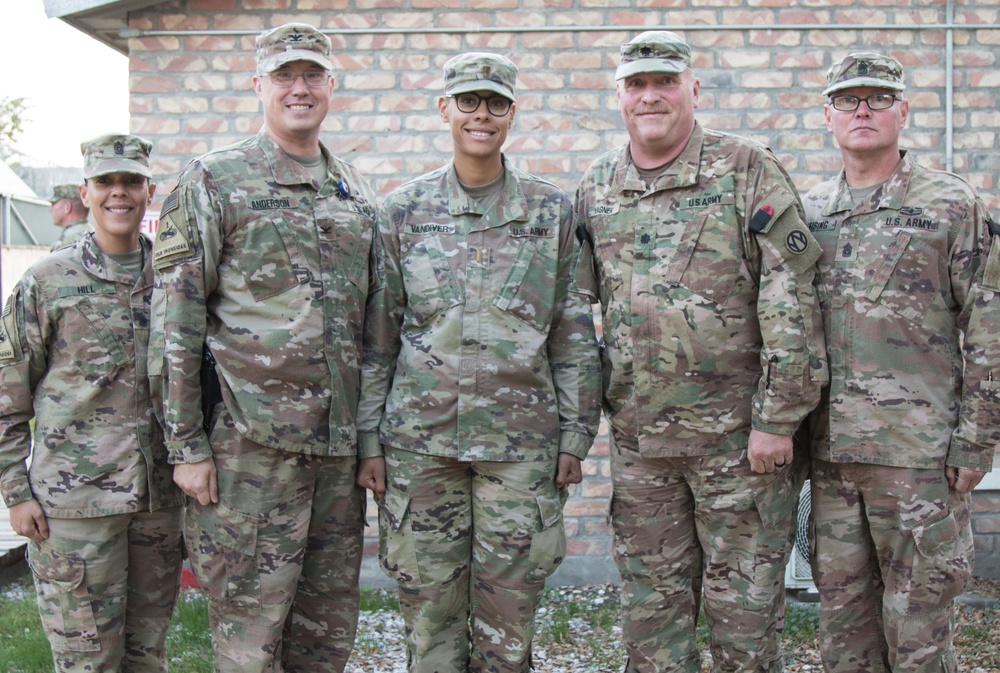 329th Combat Sustainment Support Battalion Patching Ceremony