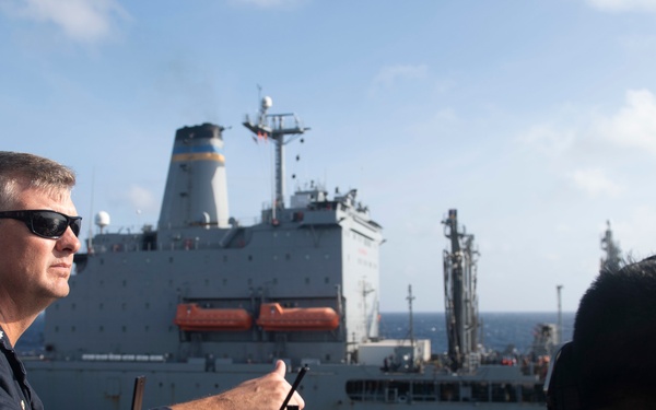 Gabrielle Giffords Conducts Underway Replenishment