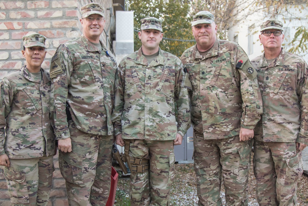 329th Combat Sustainment Support Patching Ceremony