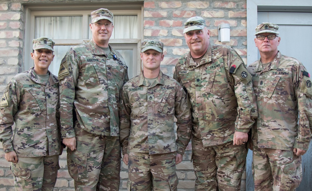 329th Combat Sustainment Support Battalion Patching Ceremony