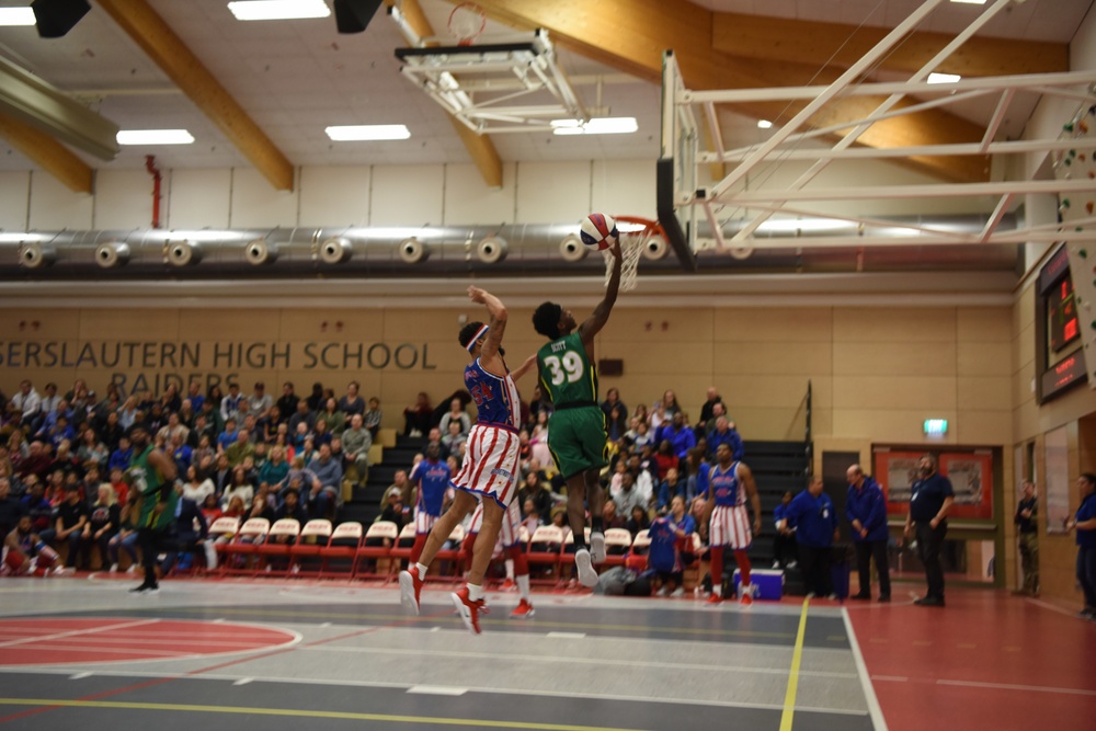 Harlem Globetrotters entertain the KMC community