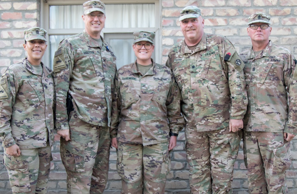 329th Combat Sustainment Support Battalion Patching Ceremony