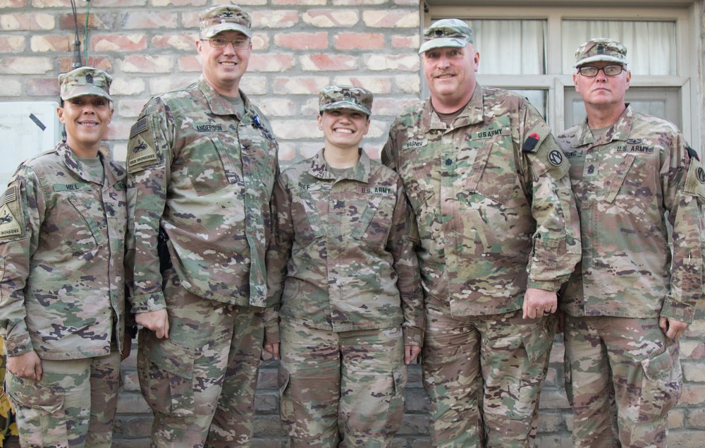 329th Combat Sustainment Support Battalion Patching Ceremony