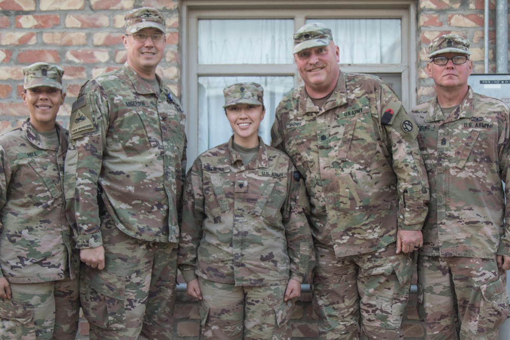 329th Combat Sustainment Support Battalion Patching Ceremony