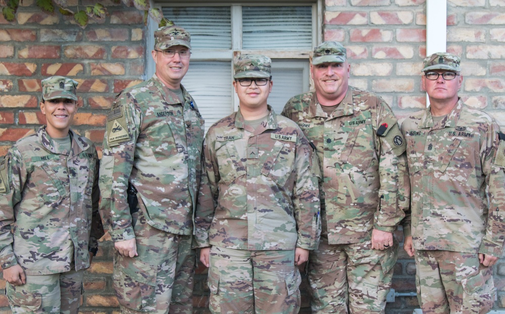 329th Combat Sustainment Support Battalion Patching Ceremony