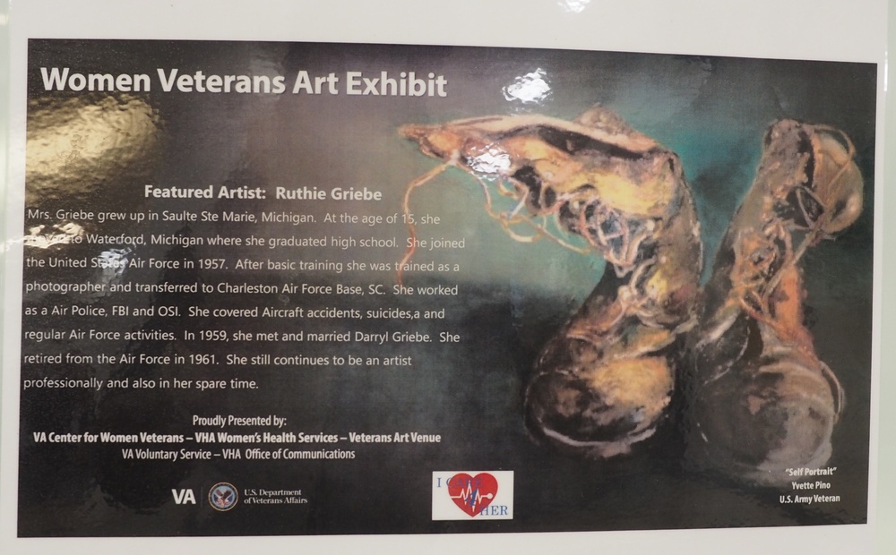 Columbia VAHCS and Women Veterans Art Project co-sponsor art exhibit during Veterans Month