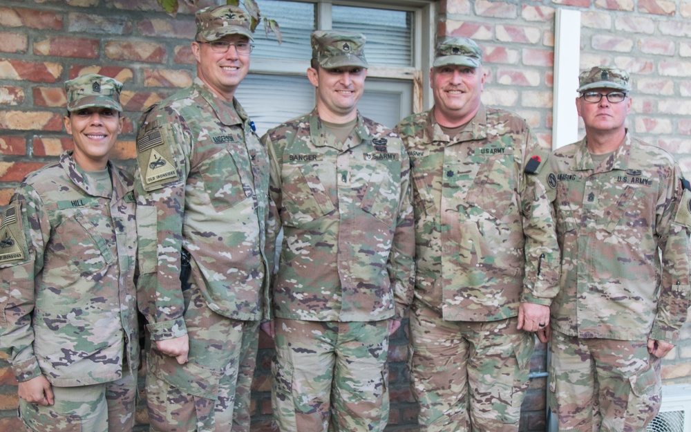 329th Combat Sustainment Support Battalion Patching Ceremony