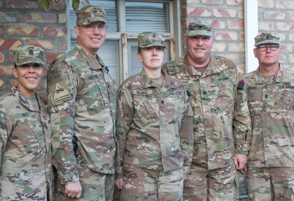 329th Combat Sustainment Support Battalion Patching Ceremony