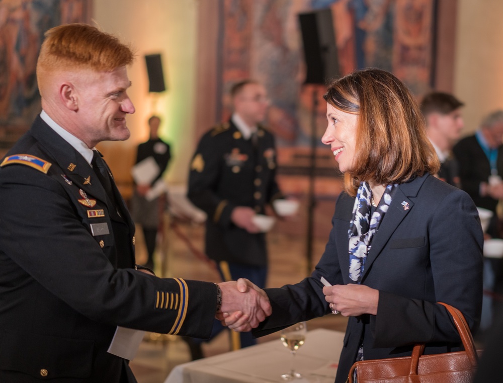 12th CAB soldiers attend Bavaria Soldier Reception in Munich