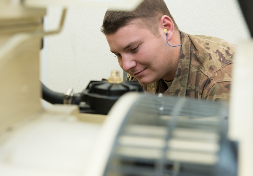 509th Civil Engineer Squadron preform an annual generator test