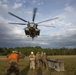 Basic Landing Support Specialist Course students conduct Helicopter support training