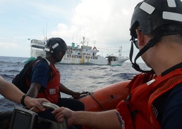 Coast Guard Cutter Washington participates in Operation Kurukuru