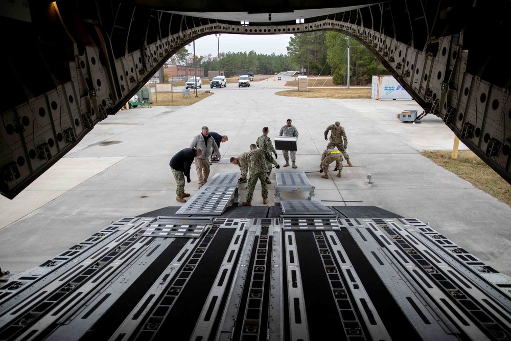 JTF-CS Holds Air Craft Load Training at Ft. Lee