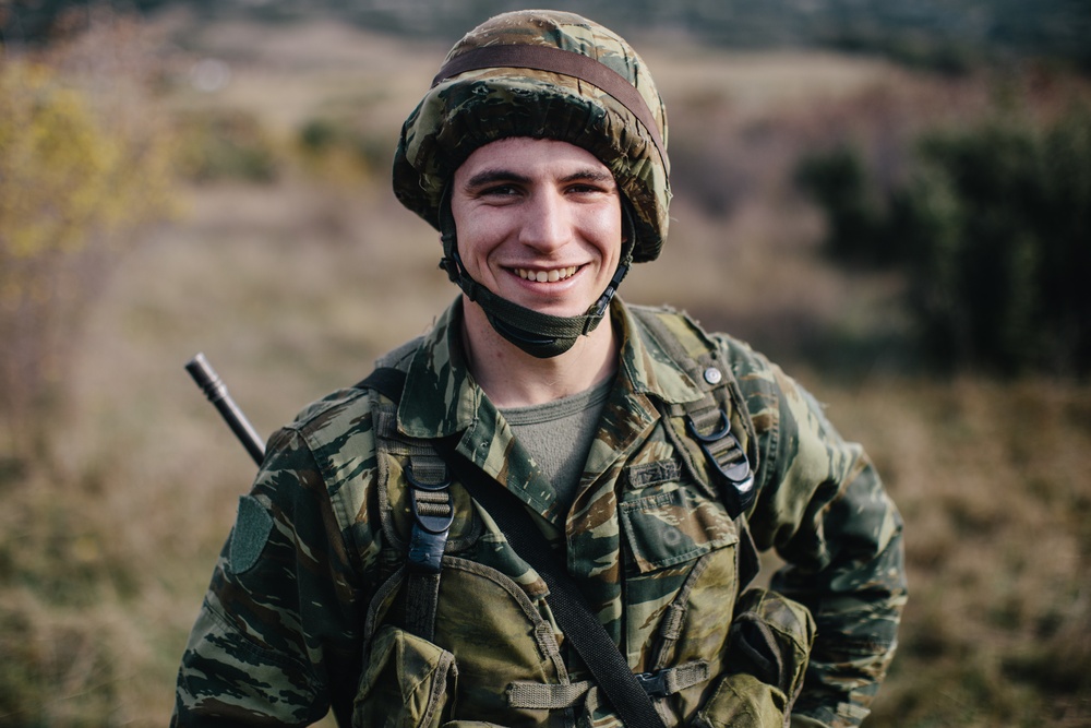 Portrait of a Mortar Team Soldier